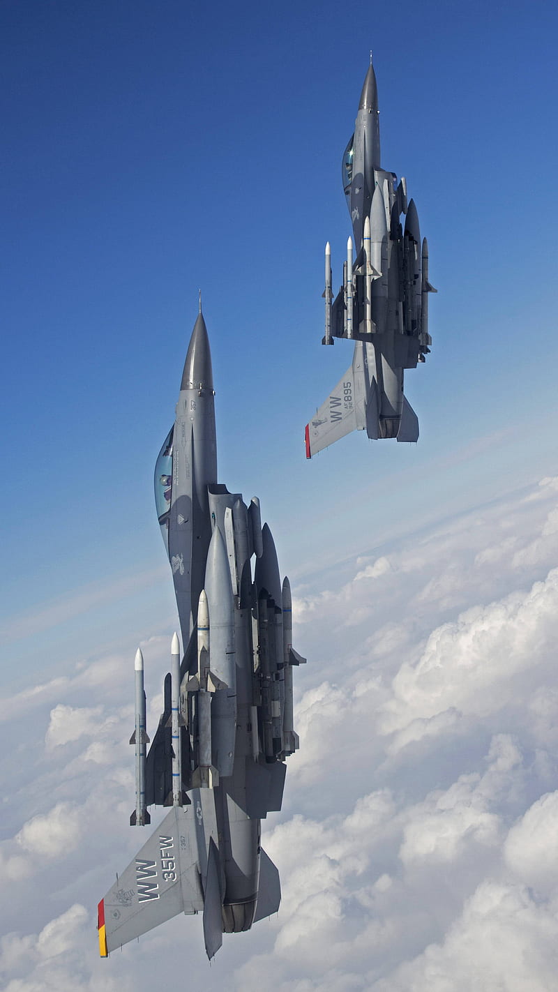 F-16 Viper, airplane, f-16, fighter, plane, HD phone wallpaper