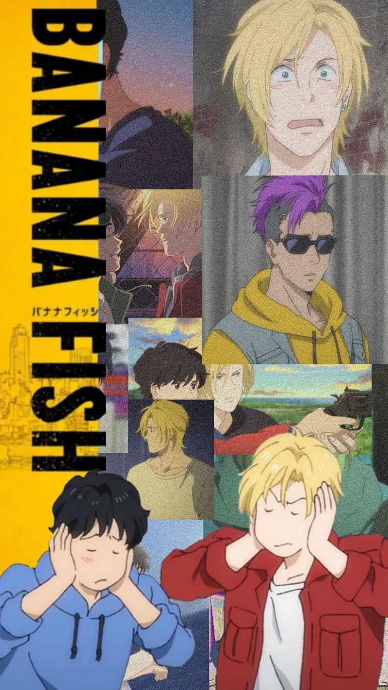 Download Ash Lynx and Eiji Okumura, the main characters in the popular anime  series, Banana Fish.
