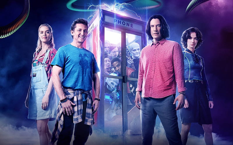 Bill And Ted Face The Music, funny, cool, movies, entertainment, HD wallpaper