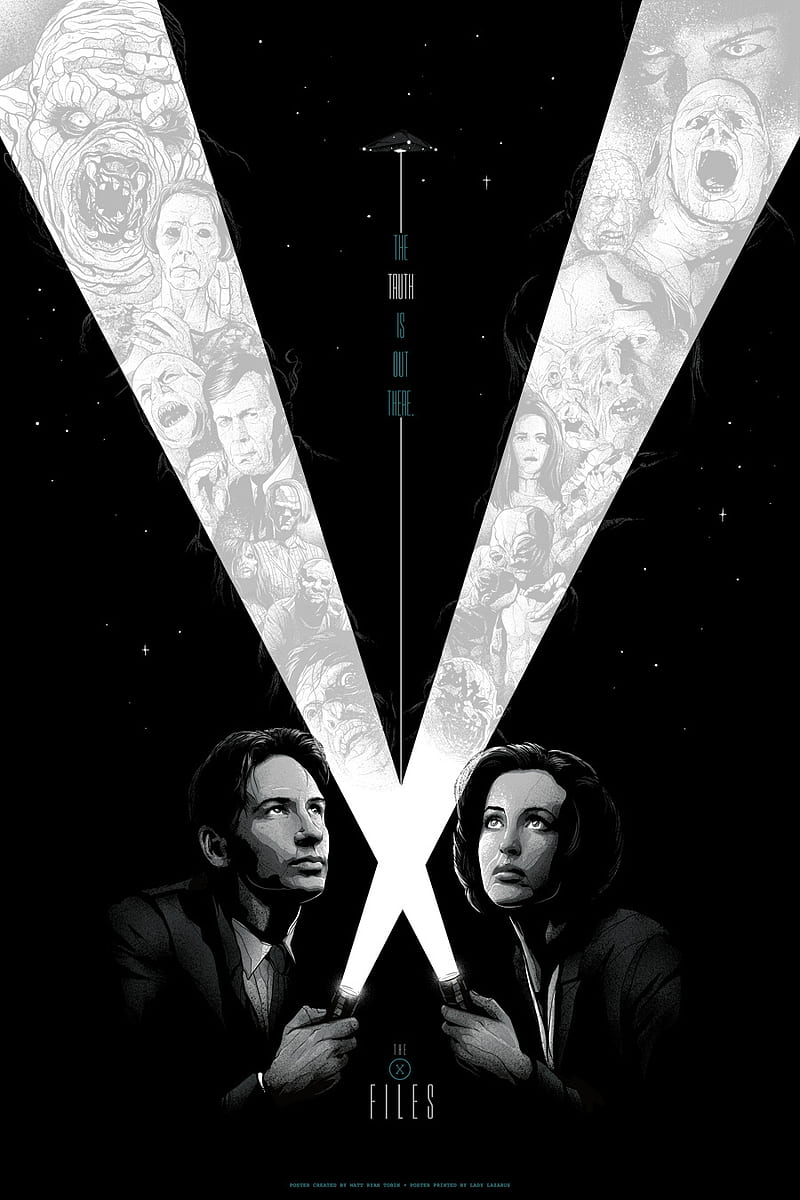 X Files, horror, sci fi, HD phone wallpaper