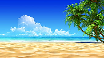 HD wallpaper tropical beach beach 2560x1440 thumbnail