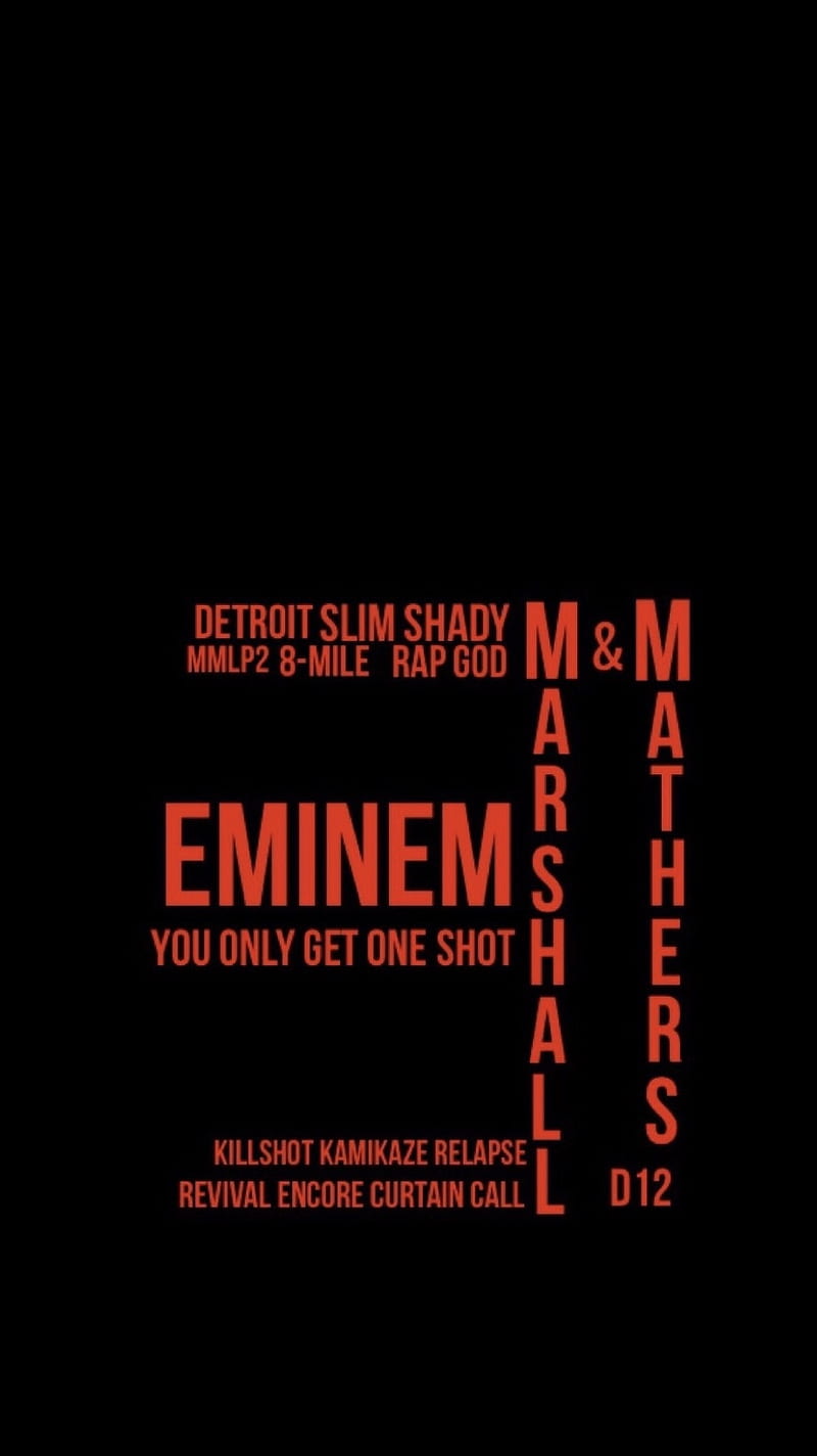 Eminem, eminem, lyrics, music, rap, HD phone wallpaper | Peakpx
