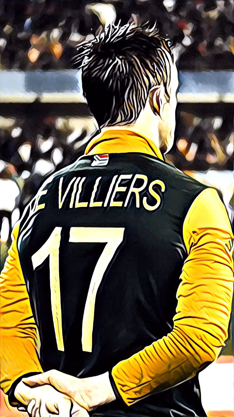 Pencil Sketch of AB de Villiers | DesiPainters.com