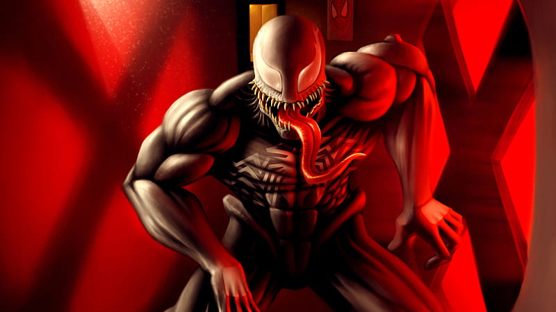 Venom Art , venom-movie, venom, supervillain, artist, digital-art, artwork, art, artstation, HD wallpaper