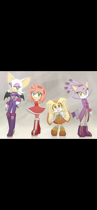 Imagem de Photo Sonic,Shadow,Amy Rose and Silver #132398246