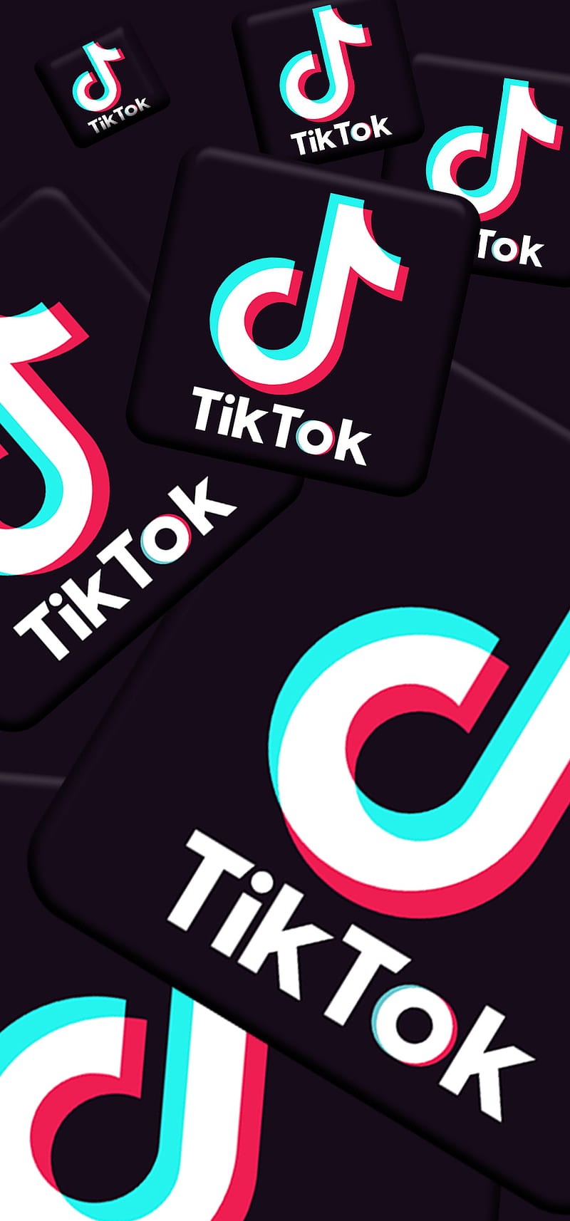 TIK TOK, for you, for your page, viral, HD phone wallpaper