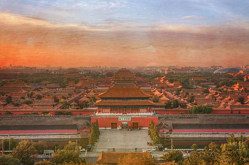 Monuments, China, Beijing, , Forbidden City, HD wallpaper