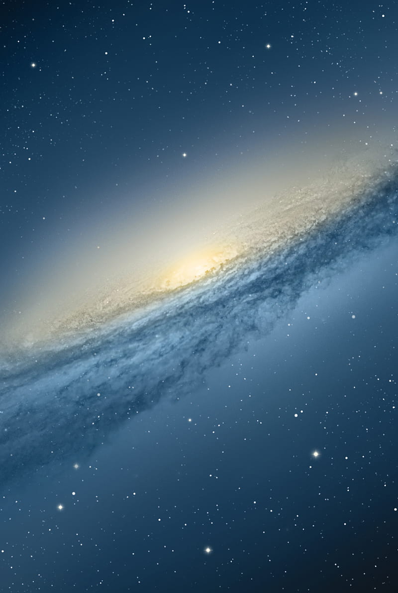 Mountain Lion Galaxy, galaxy, lion, mac, HD phone wallpaper