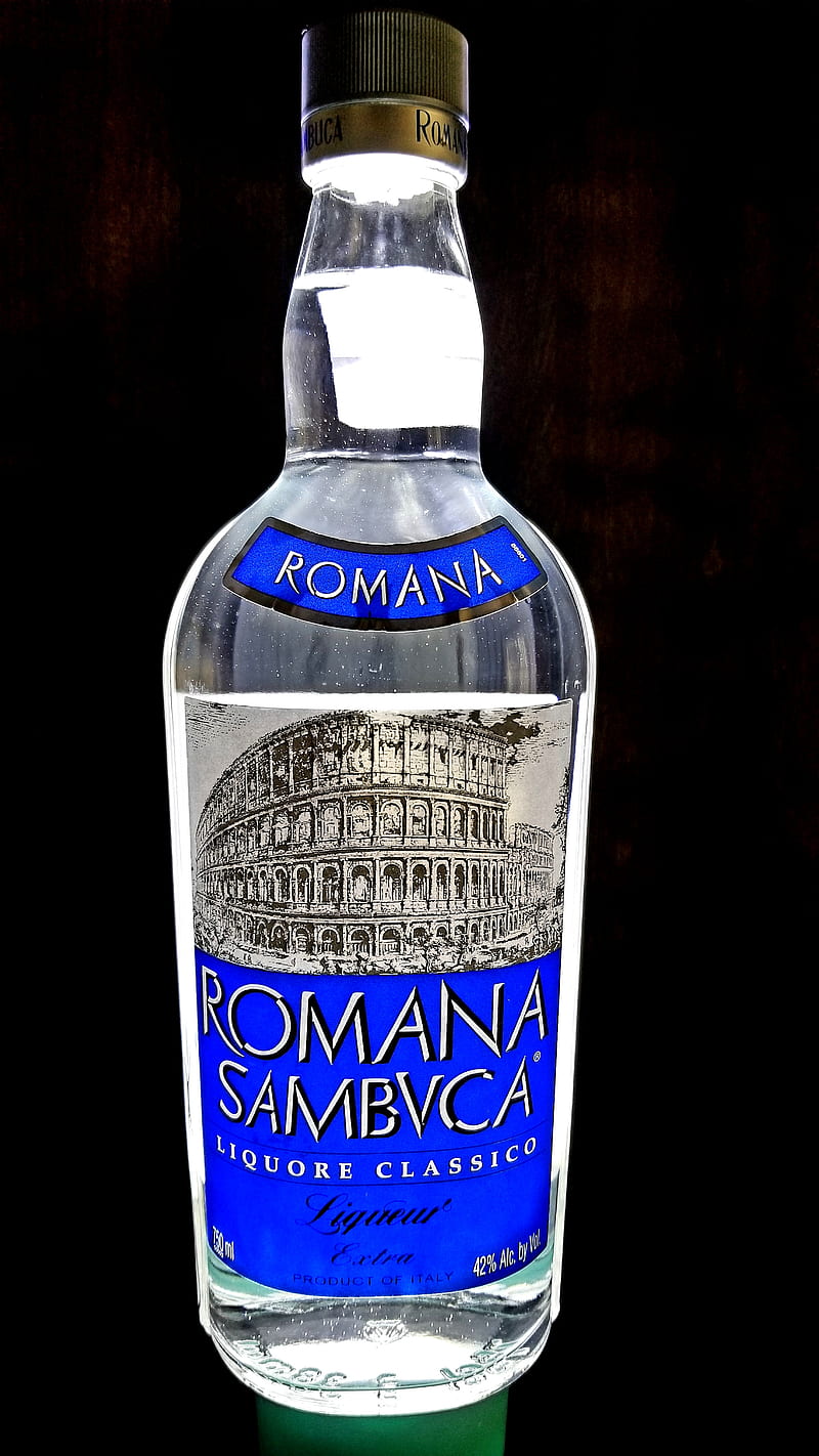 Romana Sambvca, blue, clear, italy, liquid, liquor, HD phone wallpaper