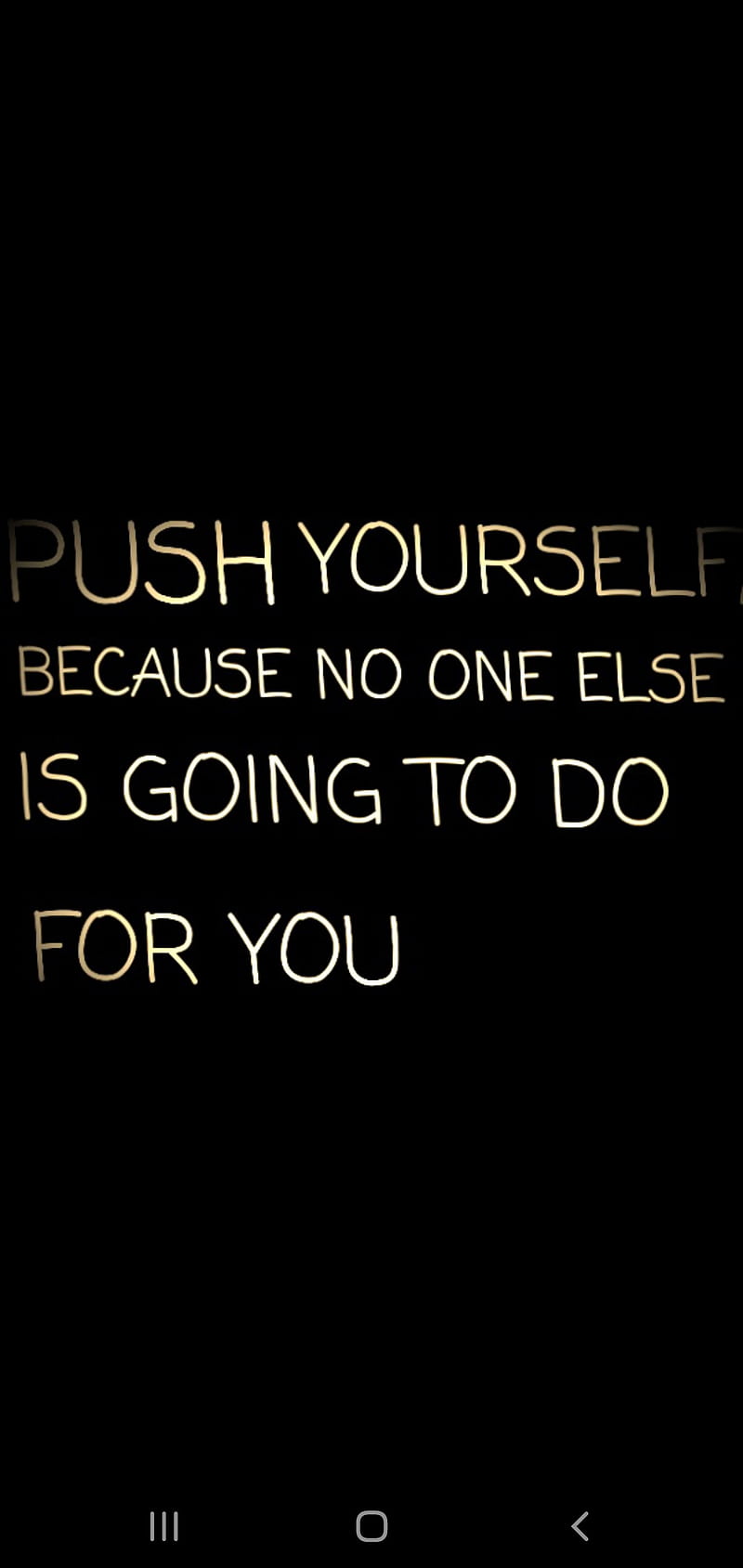 Push Yourself, inspirational, quotes, HD phone wallpaper