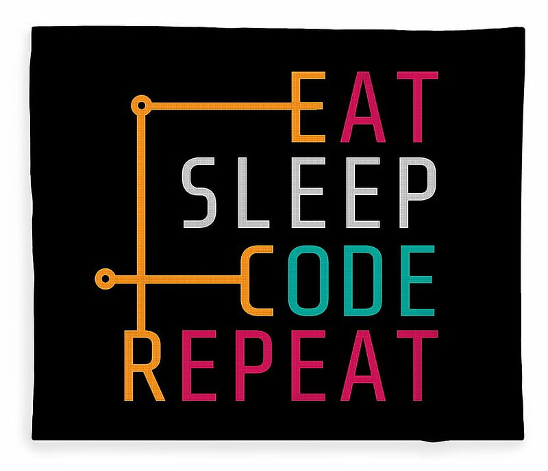 Eat Sleep Code Windows, HD wallpaper