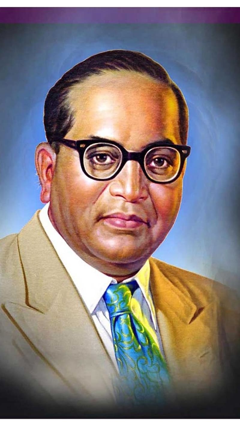 Doctor Bhimrao Ambedkar, paint, dr ambedkar, jai bhim, HD phone wallpaper