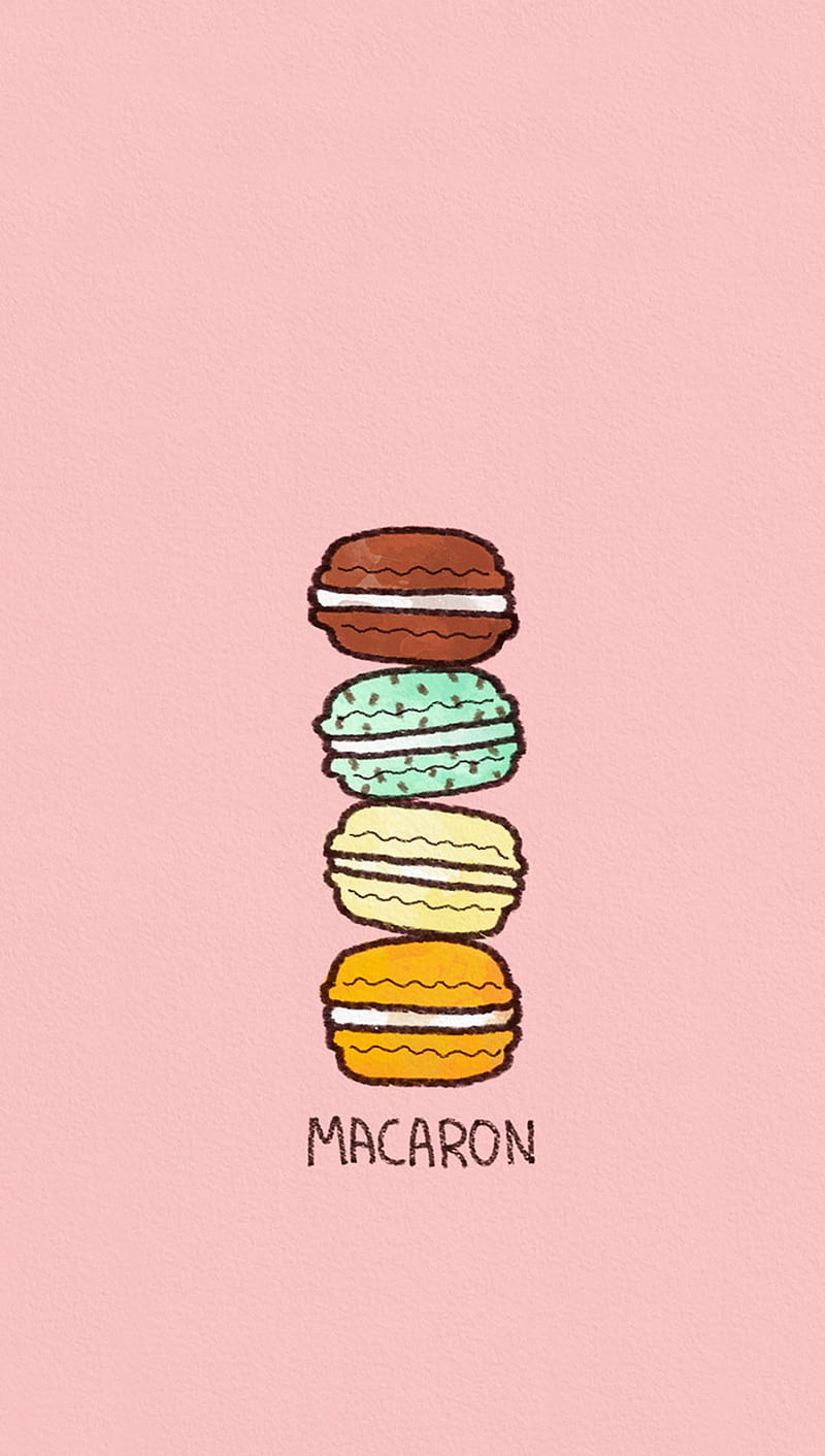 myrtowallpaper  Pastel desserts Macaroon wallpaper Fun desserts