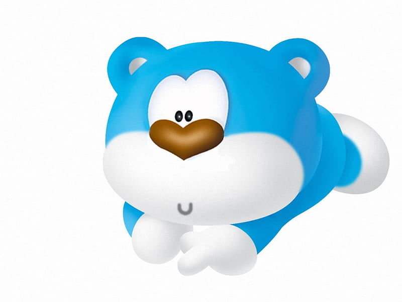 Oso azul, juguete, oso, dibujos animados, azul, Fondo de pantalla HD |  Peakpx
