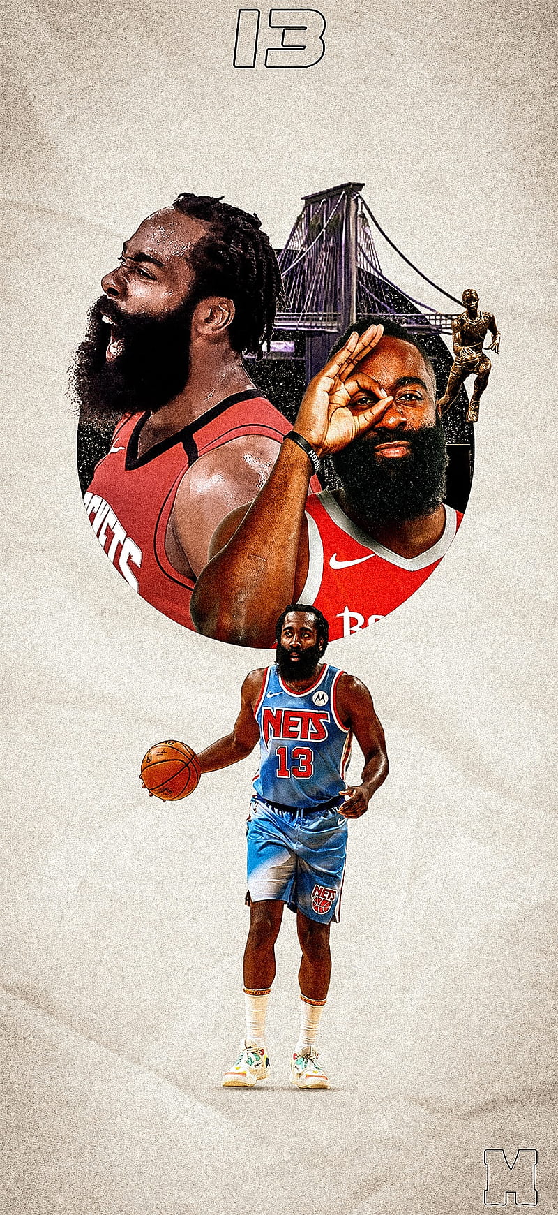 RcRdesigns on X: James Harden - Wallpaper #NBAPlayoffs