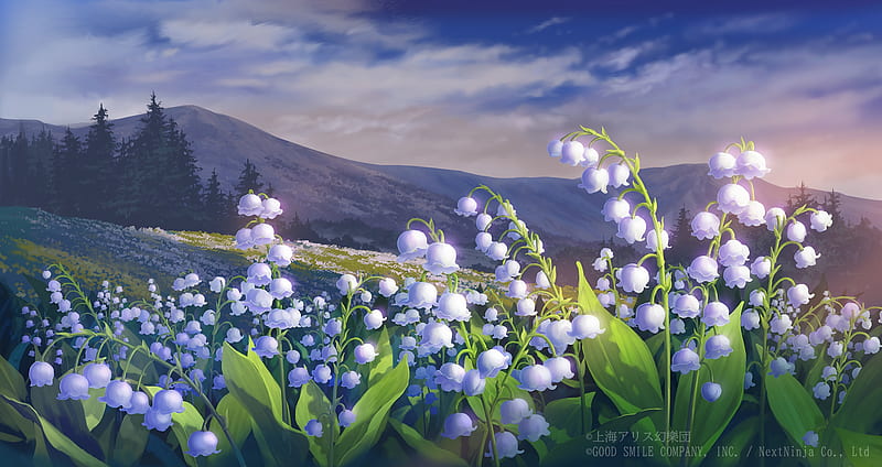 Anime, Touhou, Lily Of The Valley, White Flower, HD wallpaper