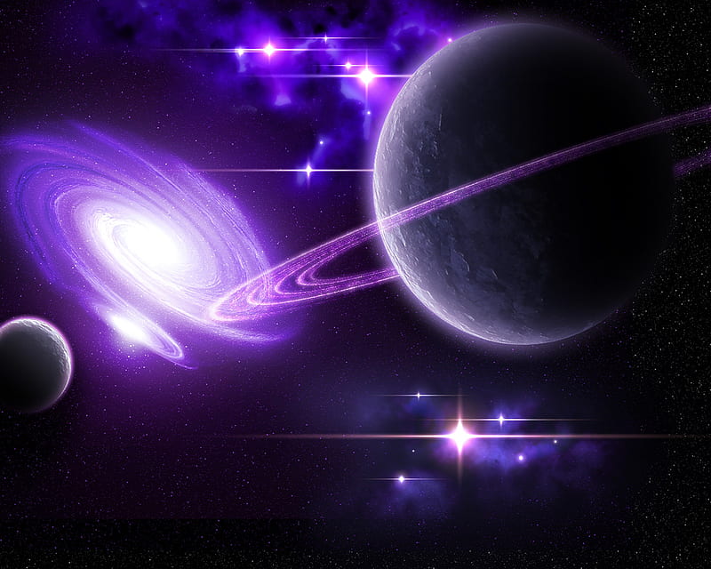 Outer Space, galaxy, HD wallpaper