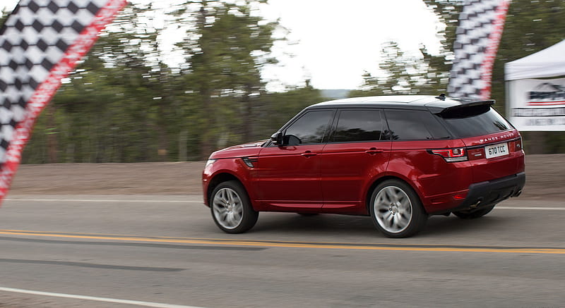 2014 Range Rover Sport Sets Pikes Peak Hill Climb Record - Side , car, HD wallpaper