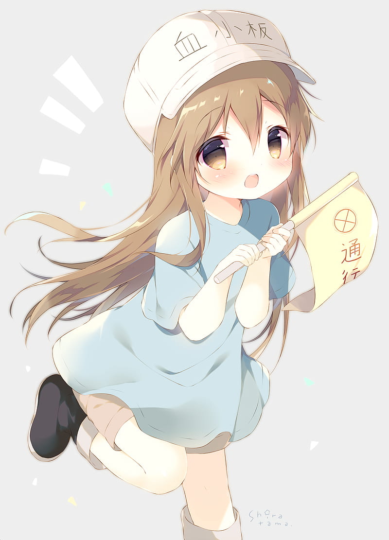 243283 Platelets Cell at Work Anime Girl POSTER PRINT | eBay