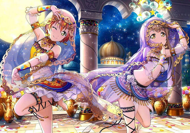 Dancer, Girls, Beauty, Anime, HD wallpaper Dancer, Girls, Beauty, Anime, HD wallpaper