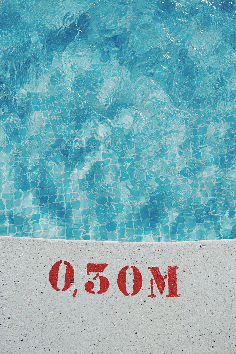 gray concrete pool at 0,30 Meter, HD phone wallpaper