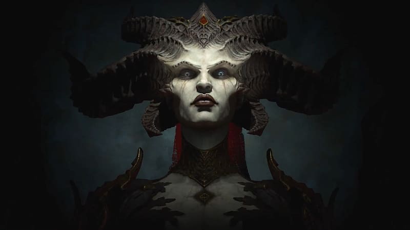 Horns, Demon, Video Game, Diablo Iv, Lilith (Diablo), HD wallpaper