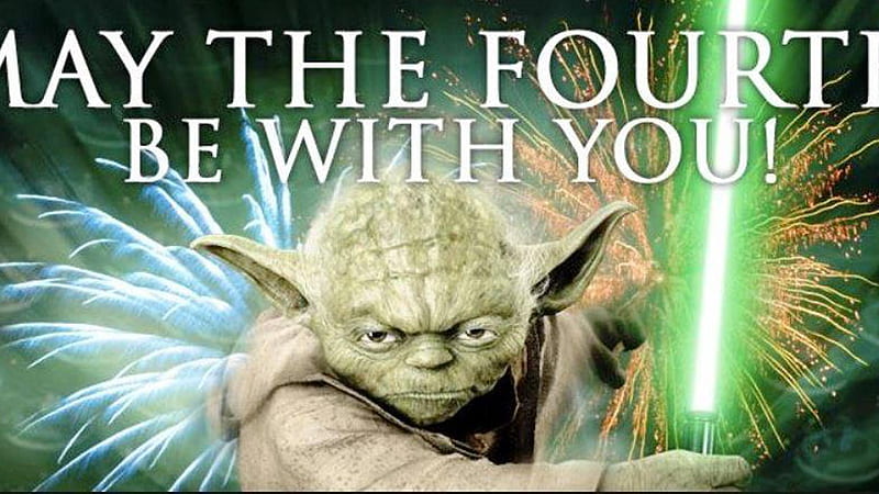 Yoda Star Wars May The 4th Be With You, HD wallpaper