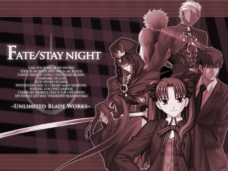 Anime Mini Review]: Fate/Stay Night (+Unlimited Blade Works Movie)