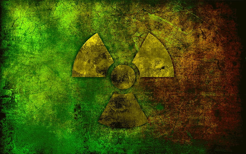 nuclear Logo, nuclear, logo, HD wallpaper