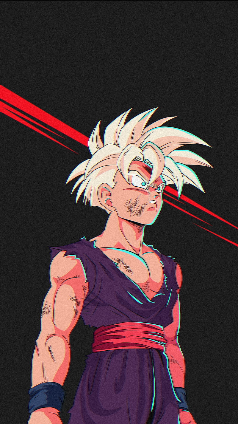 Dragon Ball Gohan Wallpaper for iPhone 11, Pro Max, X, 8, 7, 6