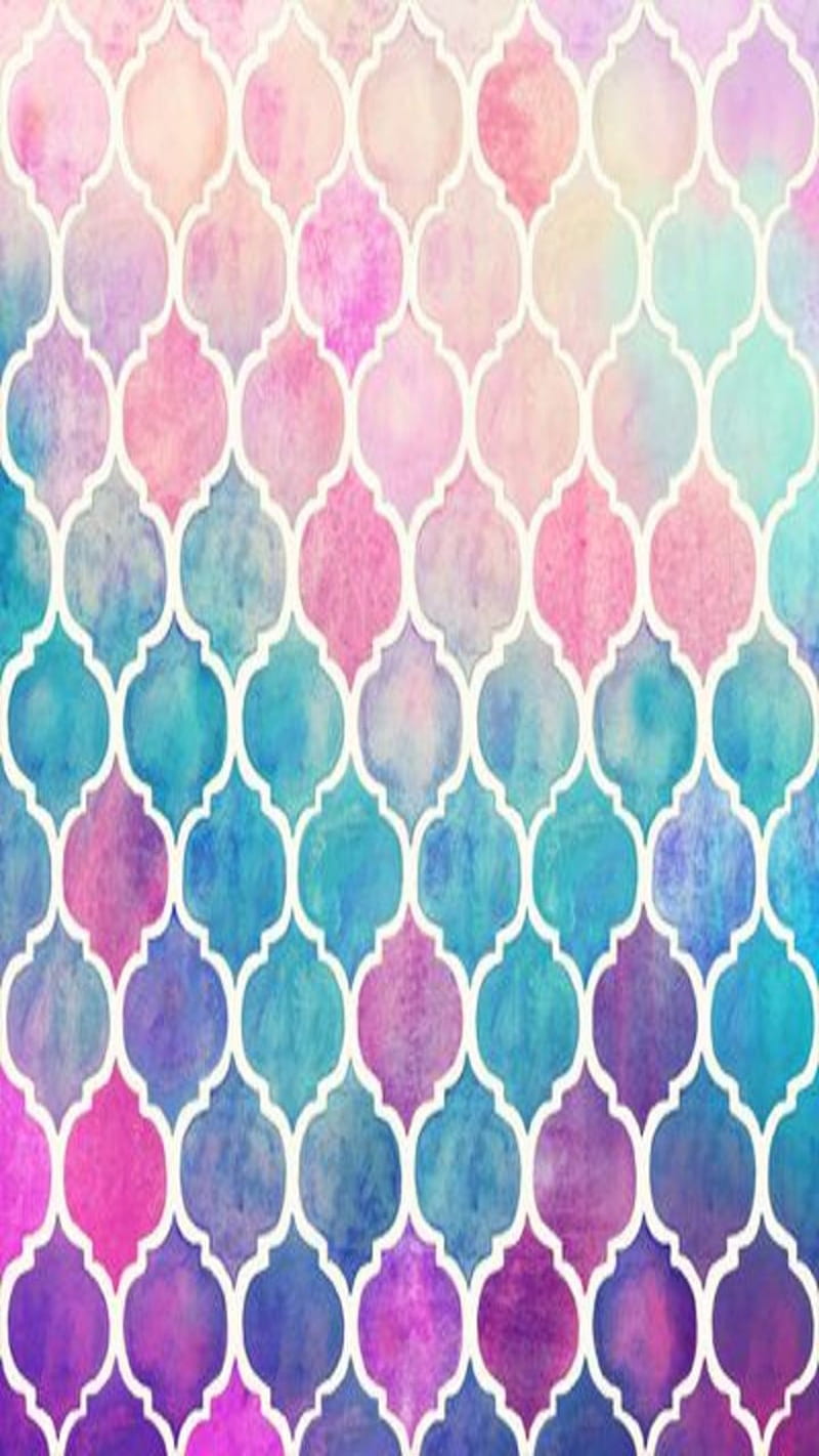 Moroccan, colors, pattern, vibrant, HD phone wallpaper