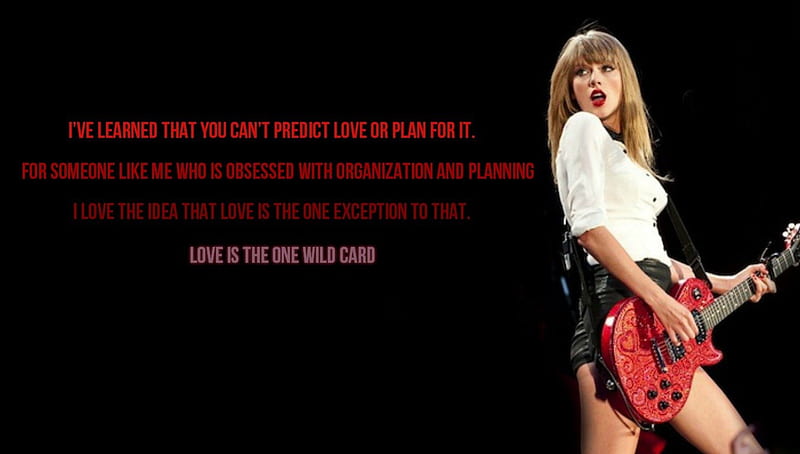 Taylor swift, red, taylor, love, quote, swift, country, HD wallpaper