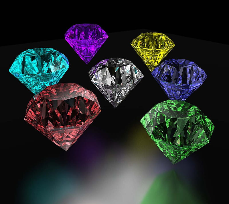 The Gems, color, colour, diamond, gem, gemstone, stone, HD wallpaper |  Peakpx