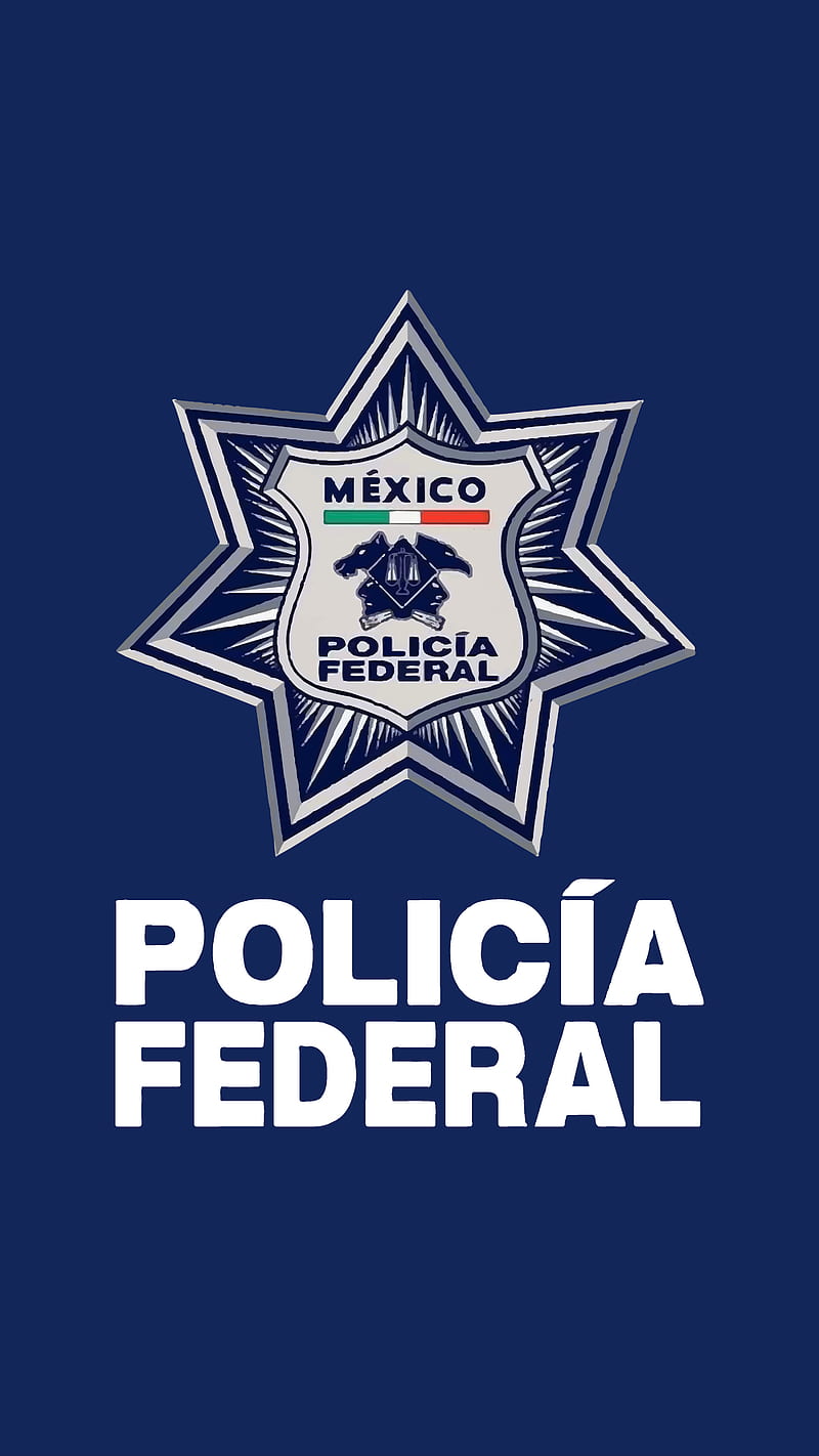 Policia Federal, army, blue, federal, mexican, military, policia, star, HD phone wallpaper