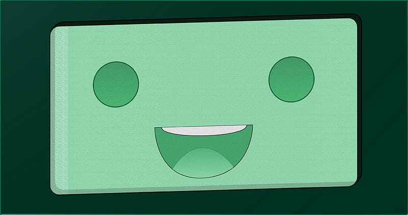Smile, Retro, Tv Show, Adventure Time, Bmo (Adventure Time), HD wallpaper