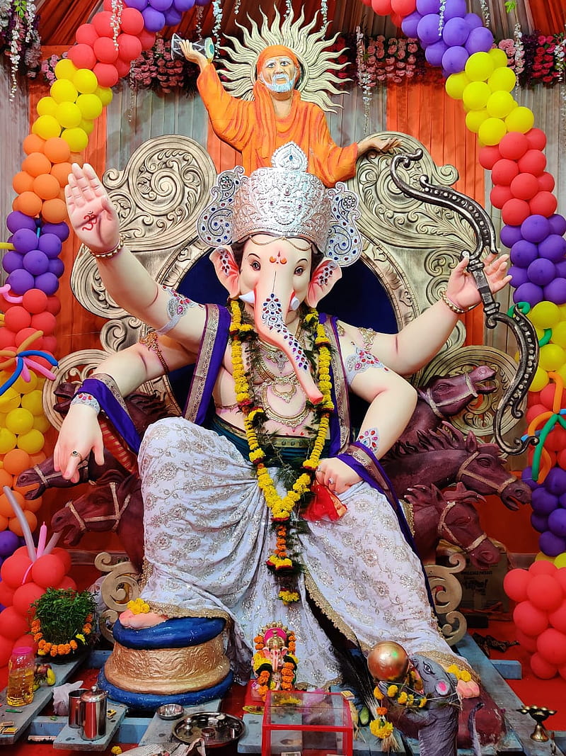 Ganesh, god, lotd, HD phone wallpaper
