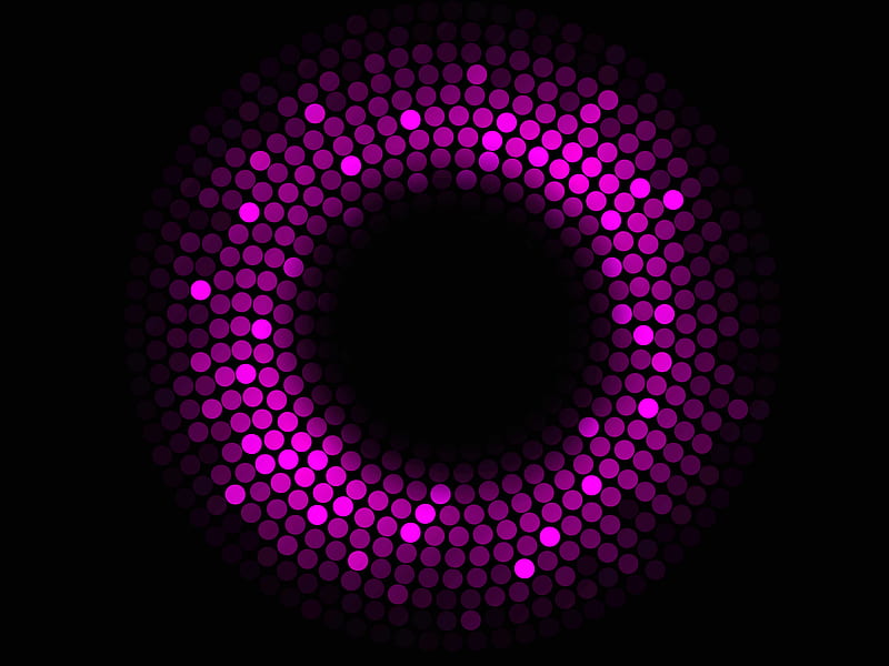 Abstract Circles Violet , abstract, violet, circle, dots, HD wallpaper