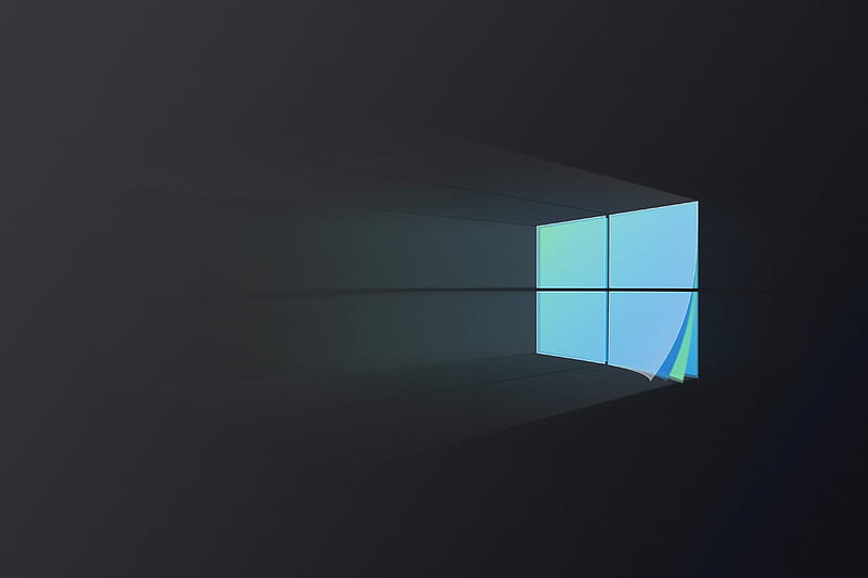 Windows, Windows 10, Blue, Logo, Microsoft, HD wallpaper