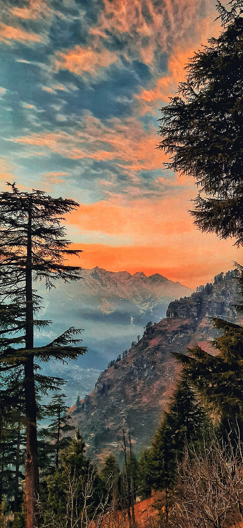 Nature, manali, mountains, skies, HD phone wallpaper
