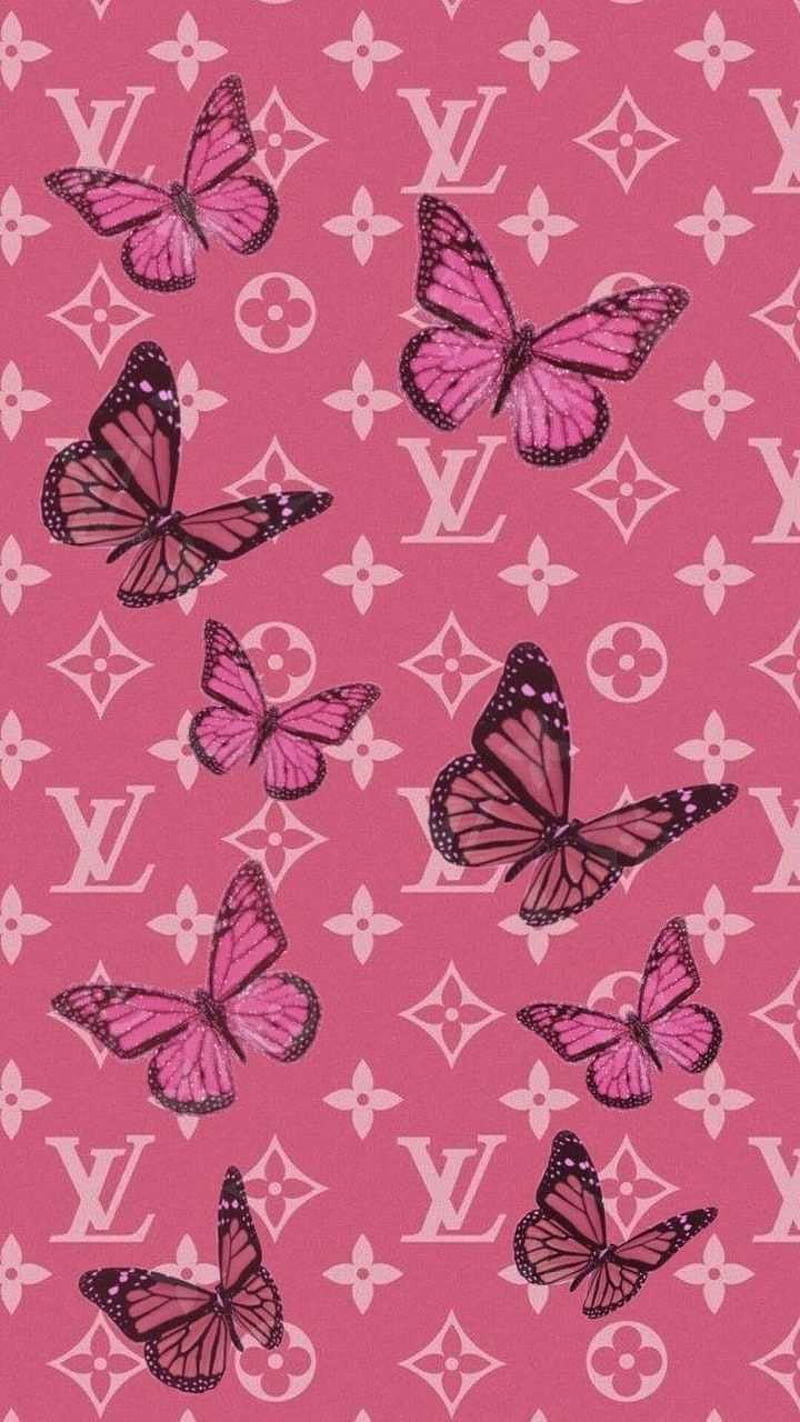 Purple louis vuitton aesthetic HD wallpapers