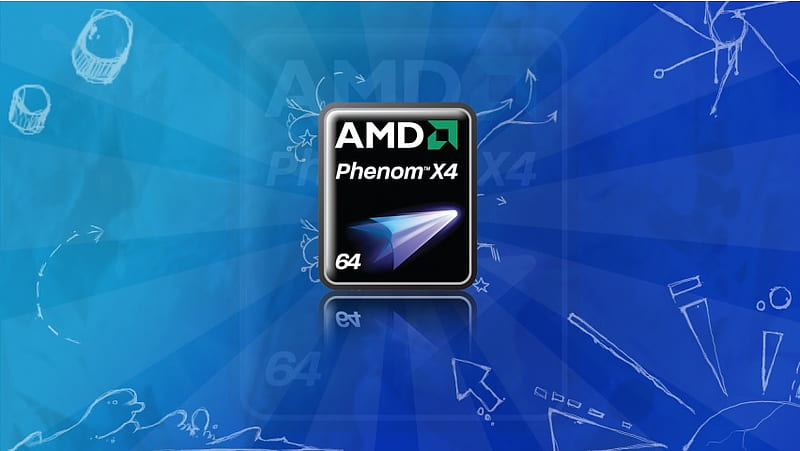 AMD Phenom X4, HD wallpaper