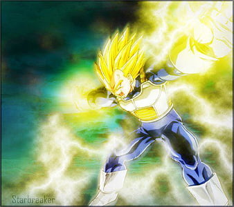 Download Vegeta Unleashes Final Flash Wallpaper