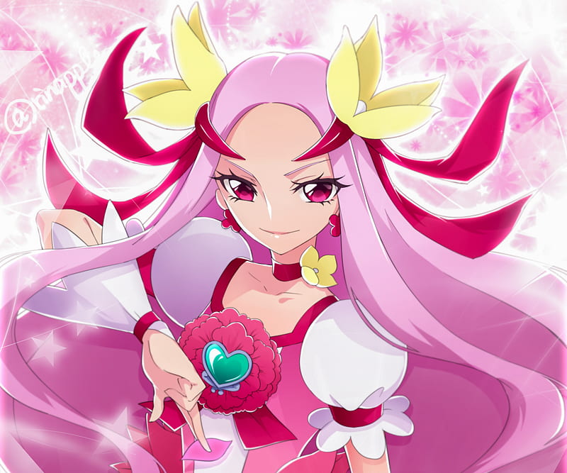 1920x1080px 1080p Free Download Anime Heartcatch Precure Cure Flower Kaoruko Hanasaki Hd 8275