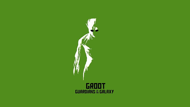 Groot Art, guardians-of-the-galaxy, movies, HD wallpaper