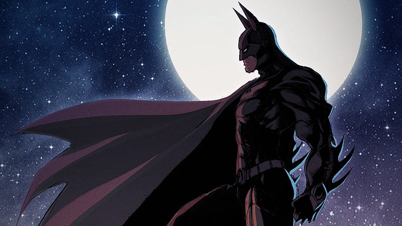 Batman The Knight, batman, behance, artist, artwork, digital-art, superheroes, HD wallpaper