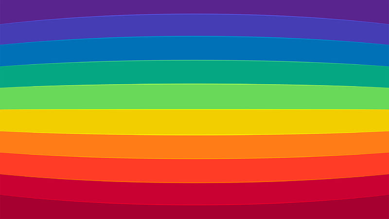 Rainbow Lines, HD wallpaper