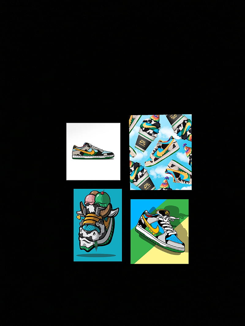 Nikes, nike, sneakers, HD phone wallpaper