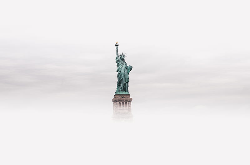 Statue Of Liberty , statue-of-liberty, world, clouds, new-york, HD wallpaper
