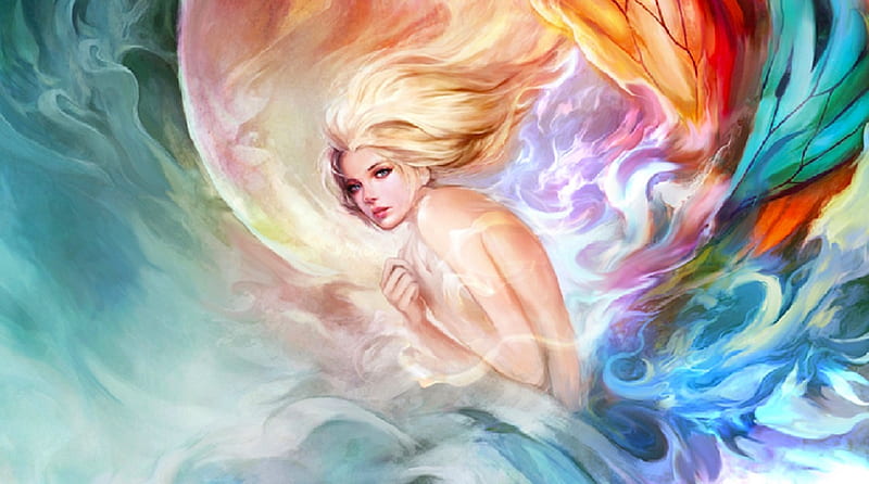 pastel fantasy art