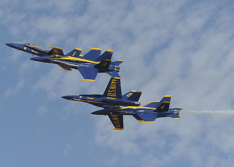 Airplane, Aircraft, Military, Jet, Vehicle, Navy, Mcdonnell Douglas F/a 18 Hornet, Air Show, Blue Angels, Military Aircraft, HD wallpaper